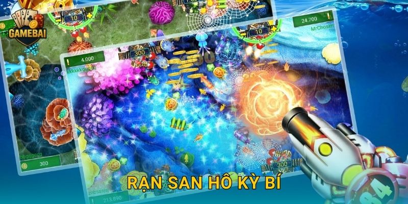 Rạn San Hô Kỳ Bí lung linh trải nghiệm tại Game bài đổi thưởng thú vị